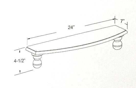 Vanity Decorative Foot