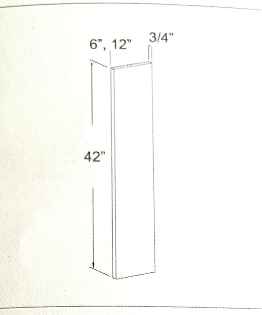 12" & 6" W - Wall Filler