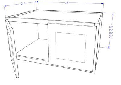 Refrigerator 24" Depth 2 Doors - Essential Collection