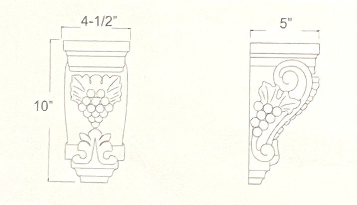 Grape Corbel