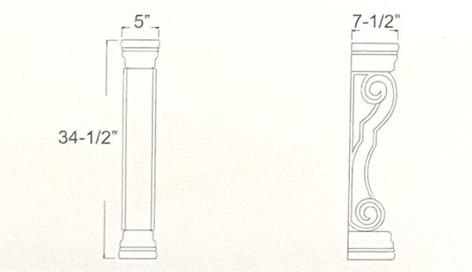 Roman Classic Corbel