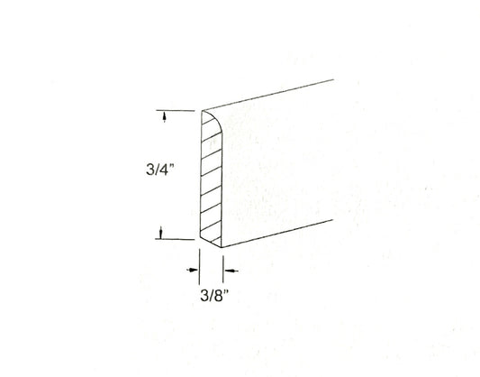 Script Molding Signature Panels, Fillers & Moldings – For Cabinet Sake