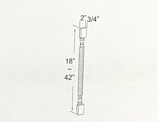 Twisted Split Turn Post