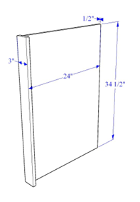 Dishwasher Panel - Essential Collection