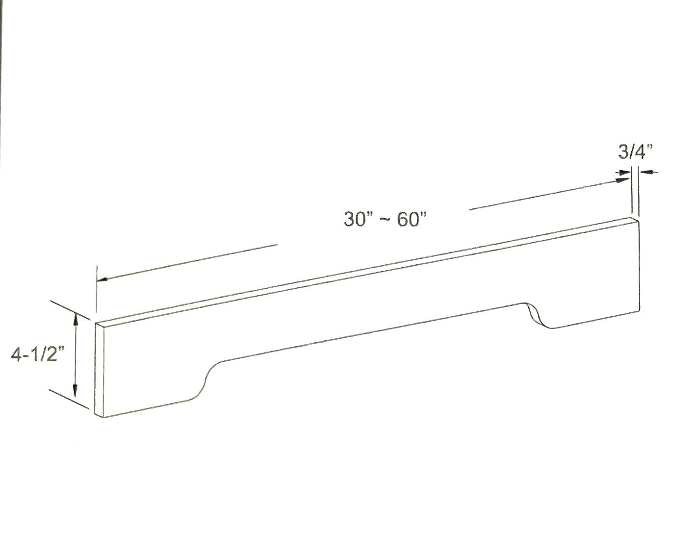 Arch Valance * See Image