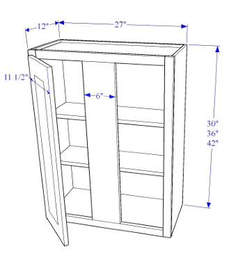 Wall Cabinet Blind Corner - Essential Collection